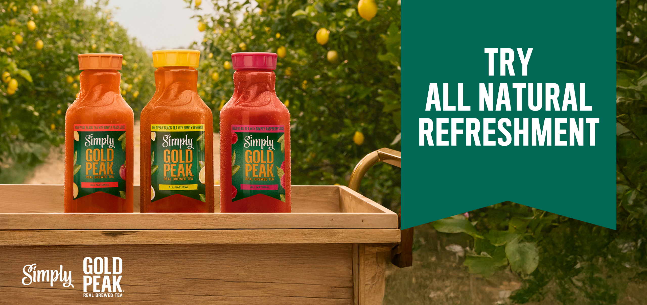 Try all natural refreshment