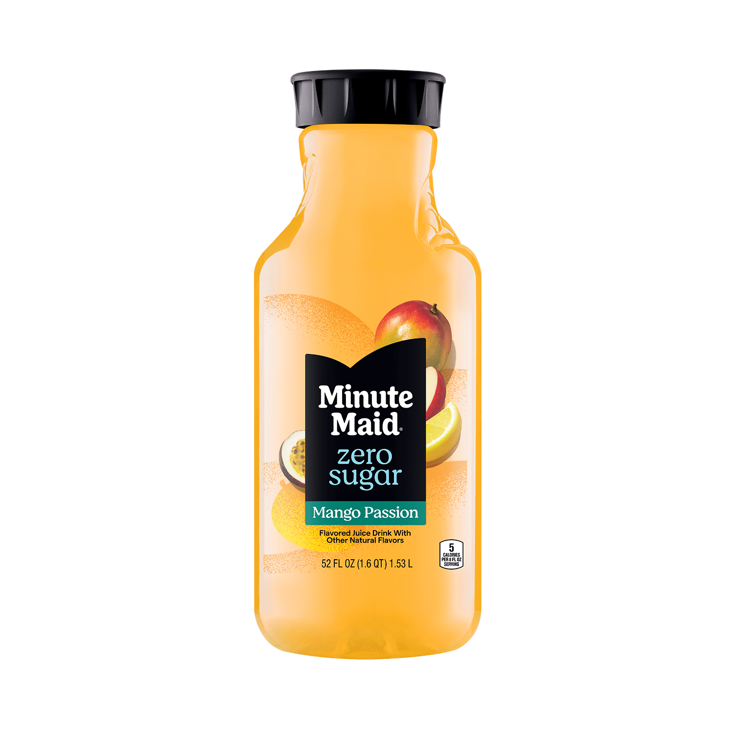 Minute Maid Zero Sugar Mango Passion Fruit bottle