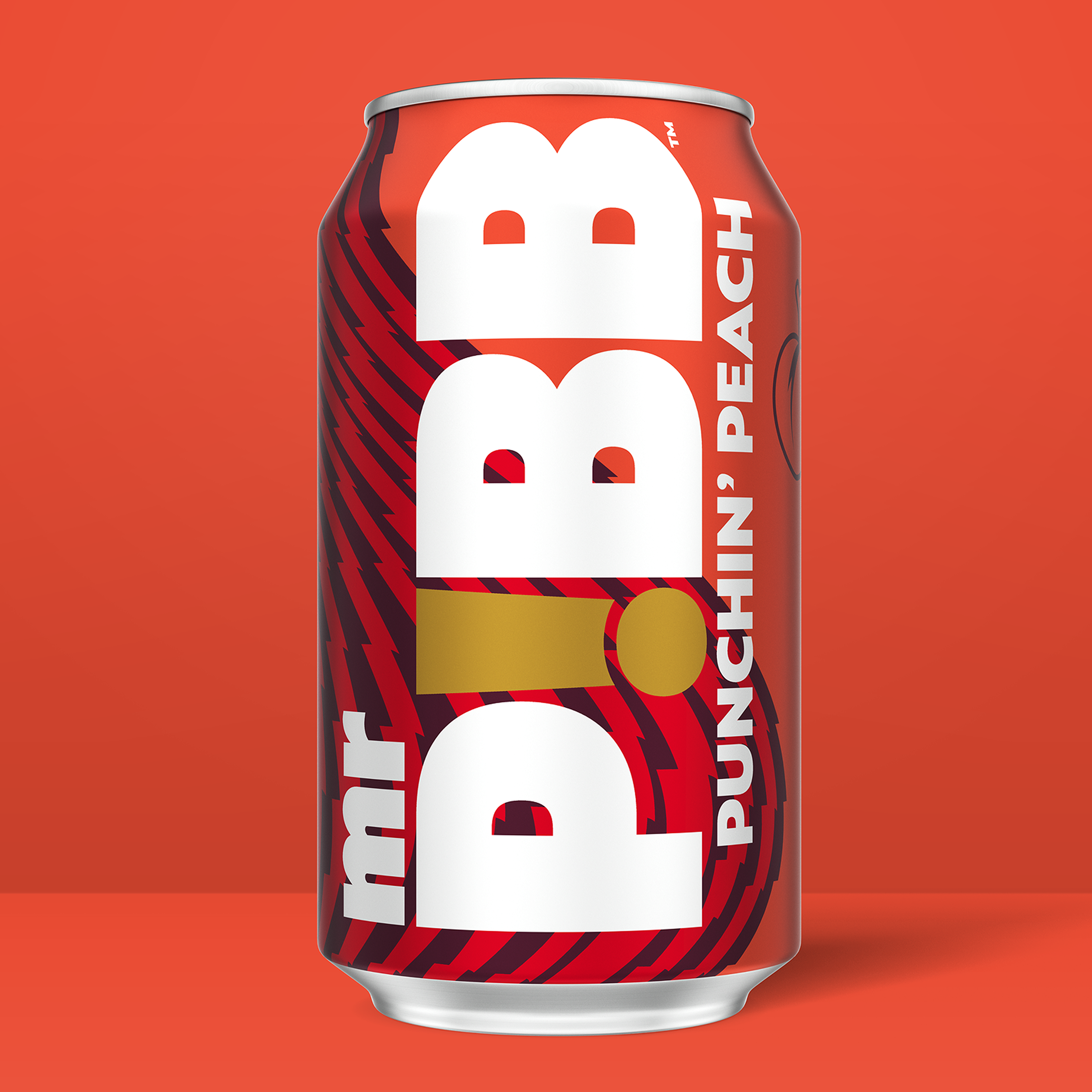 Mr. Pibb Punchin' Peach can