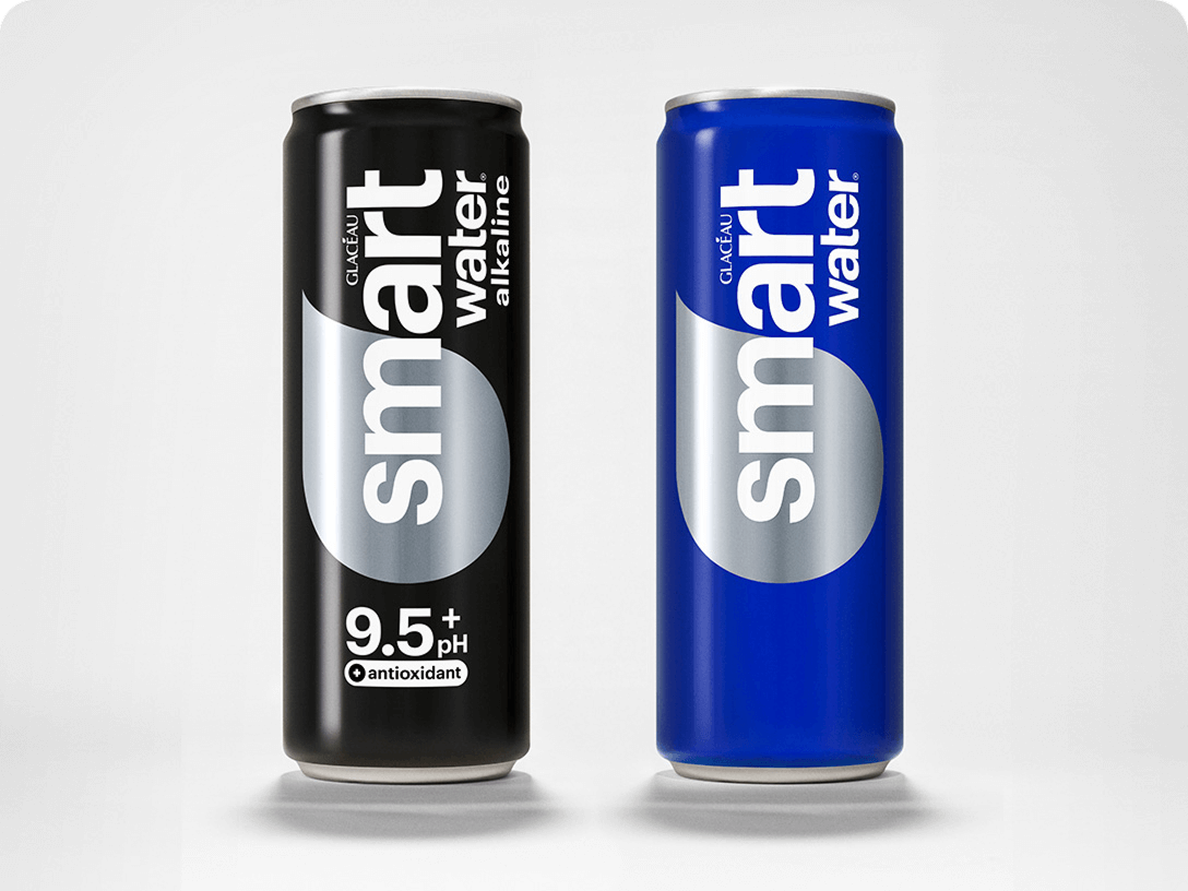 two can of smartwater