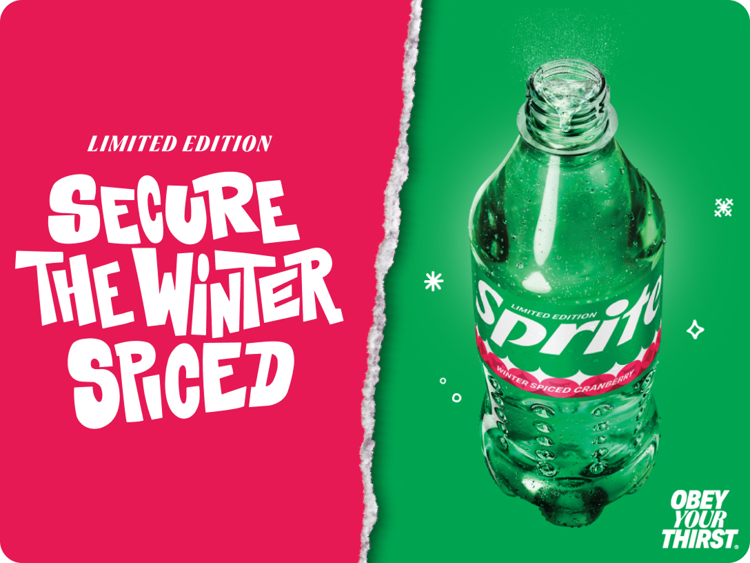secure the winter spiced sprite