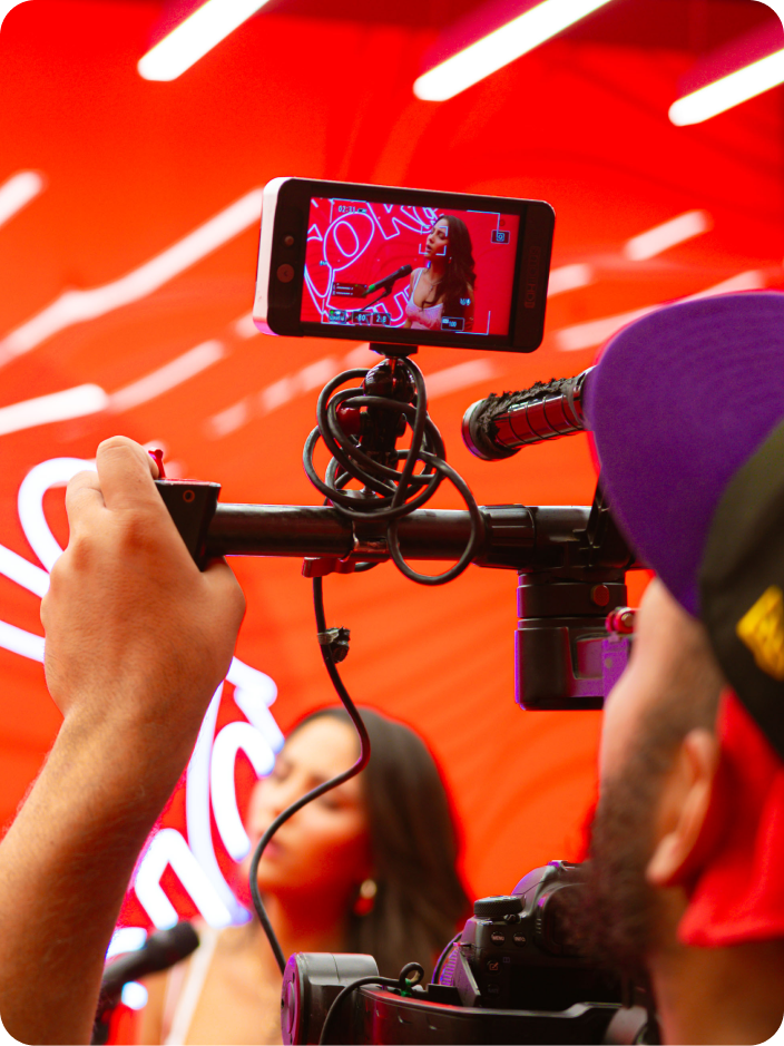 a phone recording coke studio performances