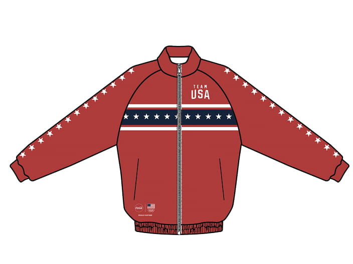 Coca-Cola & Team USA Bomber Jacket