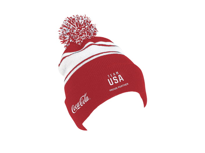 Coca-Cola & Team USA Pom Beanie