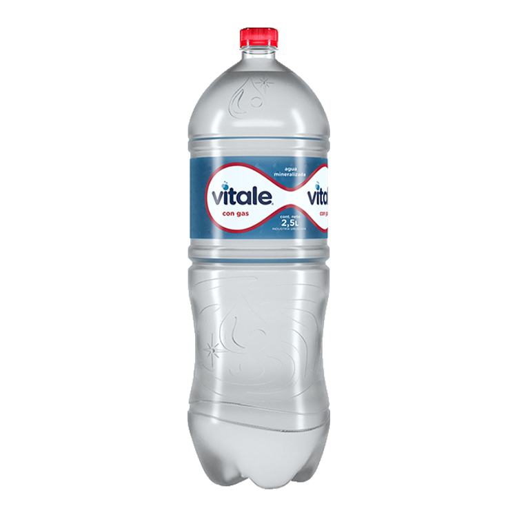 Botella Vitale con gas