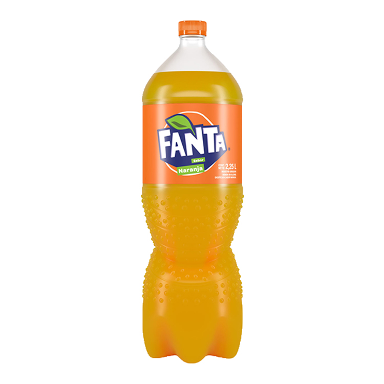 Botella de Fanta sabor Naranja