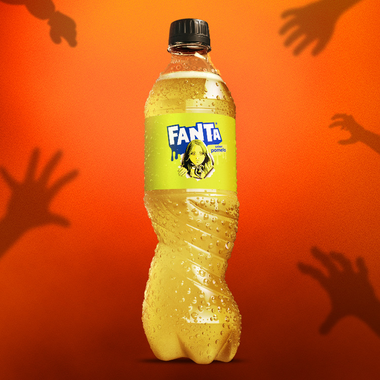 Botella de Fanta Sabor Naranja