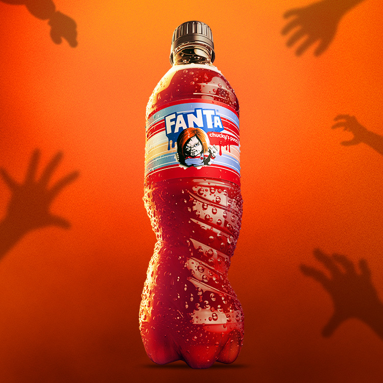 Botella de Fanta Sabor Naranja