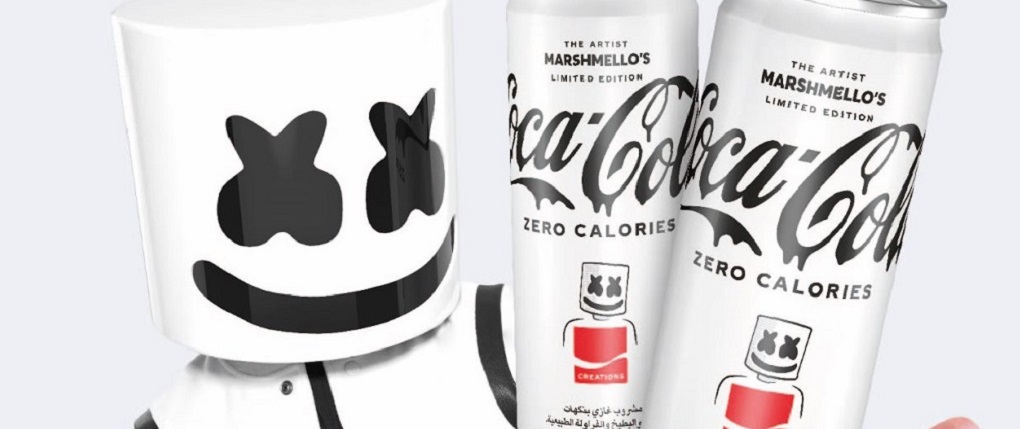 New Coca-Cola drink in partnership with artist Marshmallo