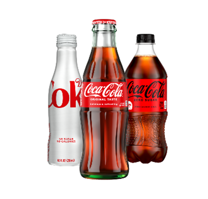 coca cola bottles